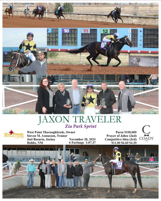 JAXON TRAVELER - Zia Park Sprint - 11-28-23 - R08 - ZIA