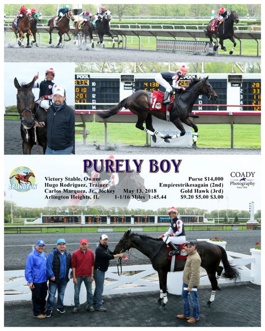 PURELY BOY - 051318 - Race 02 - AP