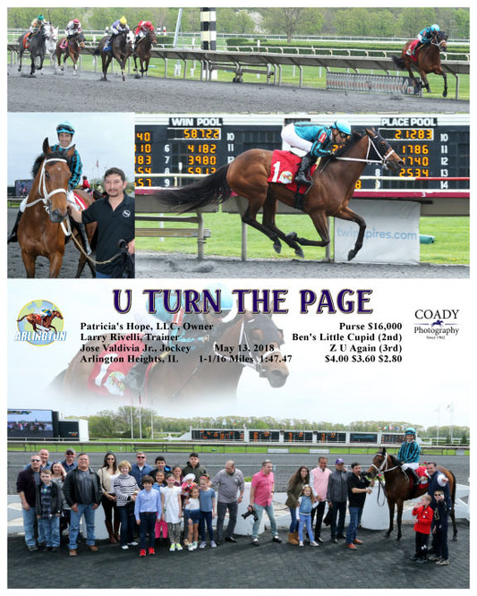 U TURN THE PAGE - 051318 - Race 03 - AP