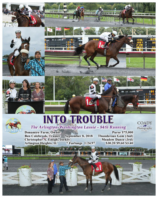 INTO TROUBLE - 090818 - Race 09 - AP