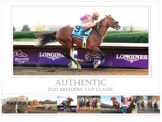 AUTHENTIC - 2020 Breeders' Cup Classic - Limited Edition 18x24 Print