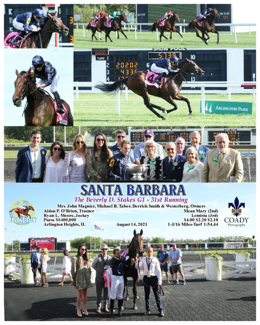 SANTA BARBARA - The Beverly D. Stakes G1 - 31st Running - 08-14-21 - R07 - AP