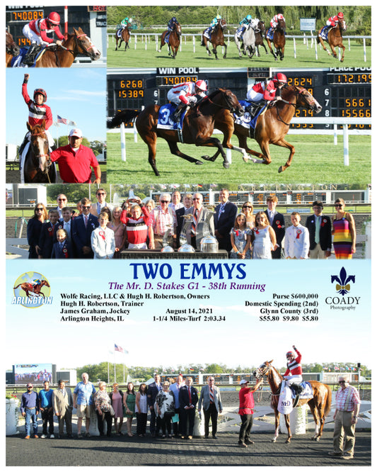 TWO EMMYS - The Mr. D. Stakes G1 - 38th Running - 08-14-21 - R09 - AP