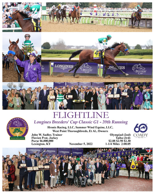 FLIGHTLINE - Longines Breeders' Cup Classic G1 - 39th Running - 11-05-22 - R11 - KEE - Composite 1