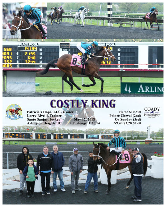 COSTLY KING - 051218 - Race 04 - AP